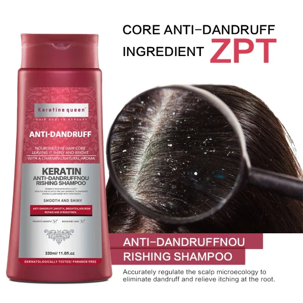 Private Label Oil Control Soft Hair Shampoo Anti-dandruff Fragrance Shampoo - Image 3