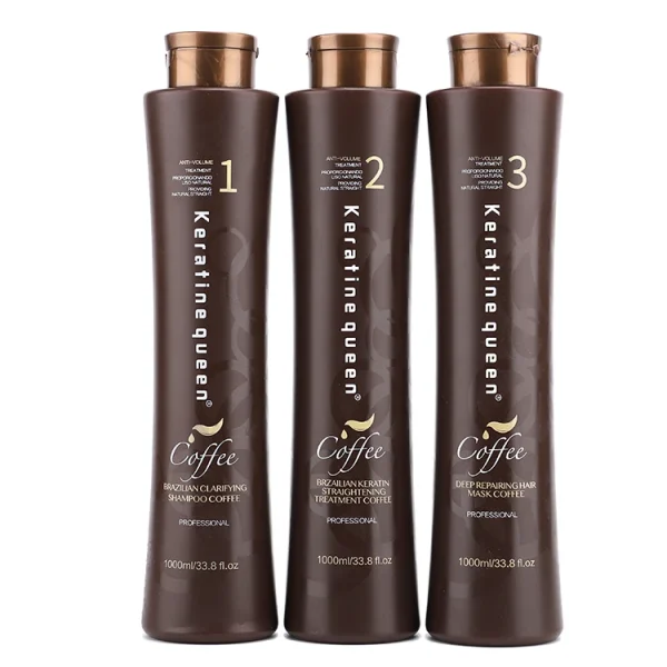 Free Formaldehyde Shampoo Hair Care Set Keratin Smoothing Straightening  Keratin Hair Treatment for Repairing Frizzy Hair - Image 5