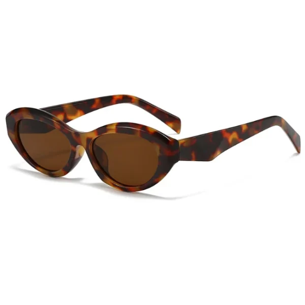 Oval Retro Trendy Sunglasses for Women Fashion Cool Cute Sun Glasses Women 2024 UV400 Custom Logo - Image 4