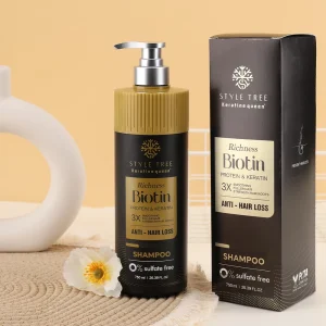 0% Sulfate Free Biotin Keratin Shampoo Strength Hair Roots for Anti-hair Loss