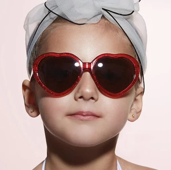 Children's Sunglasses Fashion Heart Shape Cute Boy Girl Sunglasses Baby UV400 Sun Glasses  Children's Eyewear - Image 3