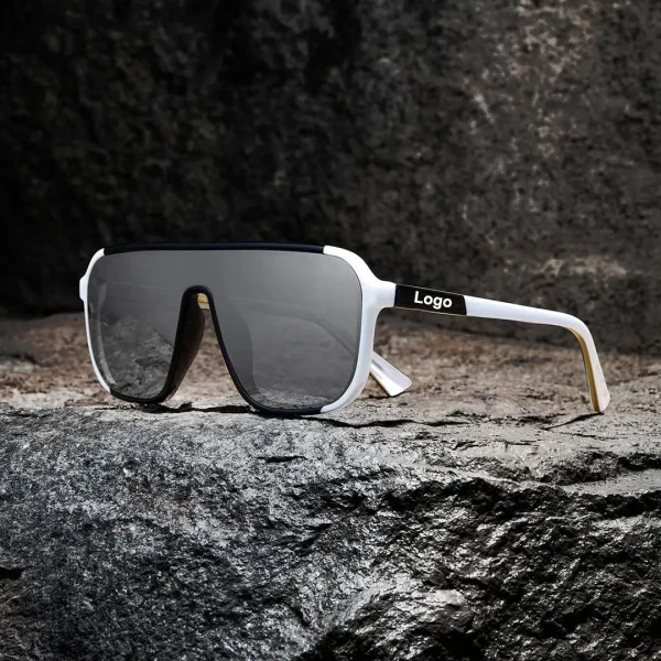LMA 3413 Trend High Quality Fashion Square Large Frame UV400 Mirror Purple Shades Custom Logo Designer TR90 Sunglasses Men Women - Image 3