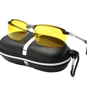 Top Quality Wholesaler Classical Sports Driving Anti Glare Polarized Men Nighttime Glasses Day Night Vision Sunglasses for Men