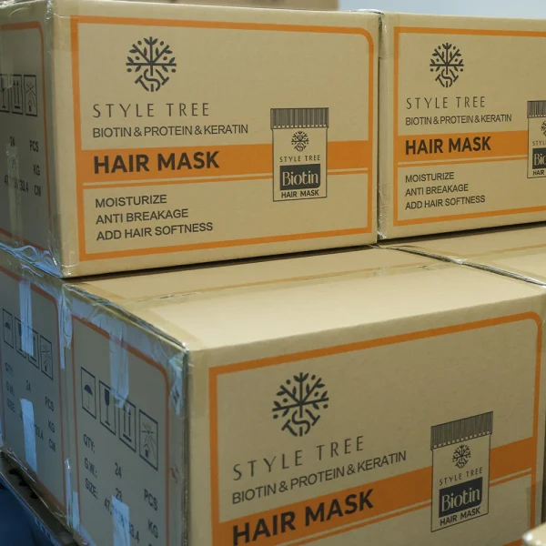 Biotin Natural Hair Mask Salon Professional Protein Moisturizing for Repair Hair Treatment Private Label - Image 5