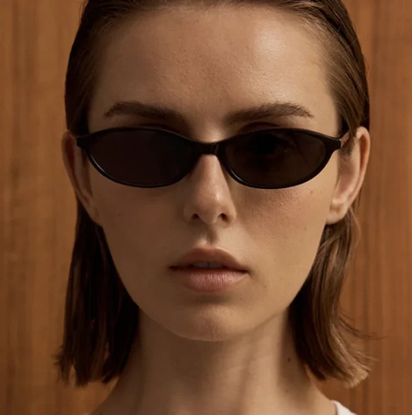 Narrow Frame Oval Sunglasses for Women Trendy Small Vintage Sun Glasses UV Protection Custom Logo Fashion Eyewear - Image 2