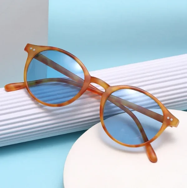 Sunglasses Men Polarized Retro Round Sunglasses Lentes De Sol Hombre Stylish Shades for Men and Women Classic UV protection - Image 4