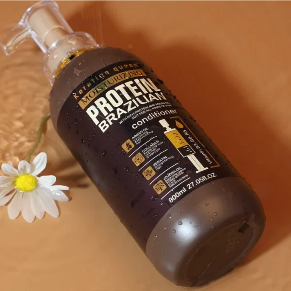 Factory Supply Brazilian Protein Shampoo Moisturizing Shampoo and Conditioner for Repairing Damaged Hair - Image 3