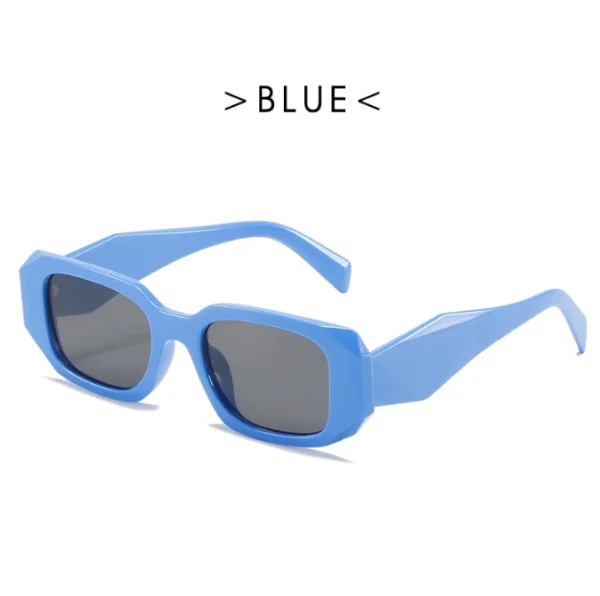 Vintage Rectangle Sunglasses Shades Women Men Custom logo Sunglasses Retro Lentes De Sol Modernos Para Mujer - Image 4