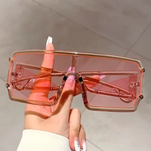 Women and Men Sunglasses Y2K Decoration Stylish Punk Design Oversized Sun Glasses Outdoor Sports Driving Eyewear