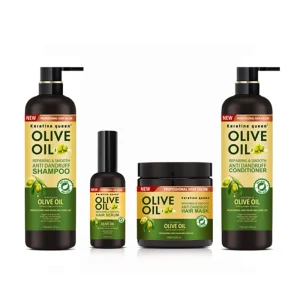 Wholesale Hair Care Products Herbal Oil-control Natural Organic Olive Oil Hair Shampoo Own Brand