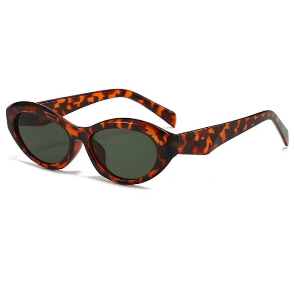 Oval Retro Trendy Sunglasses for Women Fashion Cool Cute Sun Glasses Women 2024 UV400 Custom Logo - Image 2