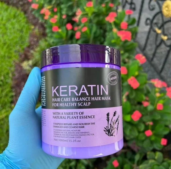 Keratin Hair Care Balance Hair Mask for Healthy Scalp 500ml - Image 5