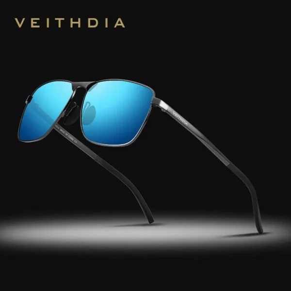 Vintage Square Sunglasses 2023 VEITHDIA UV400 Lens Veithdia Sun Glasses for Men Polarized V2462 Custom Logo
