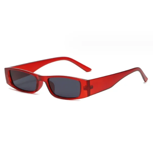 Small Rectangle Sunglasses Retro Narrow Frame Sunglasses UV400 Sun Glasses Vintage Square Eyewear - Image 5