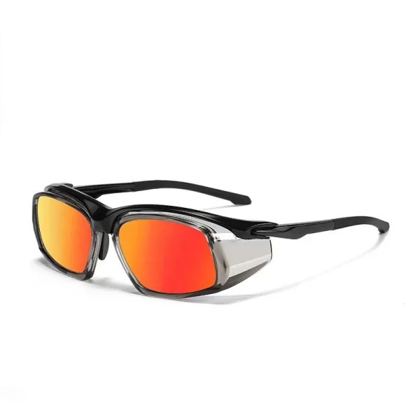 LMA XQ369 Riding Shades Men's Sports Goggles TR90 Polarized Lenses Windproof Hiking Women's 2025 Safety Sunglasses High Quality
