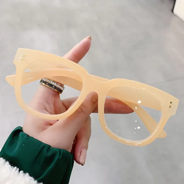 2128 Manufacturer Supply HD Elderly Retro Reading Glasses Men Wholesale Anti Blue Light Women Optical square Frame - Image 2