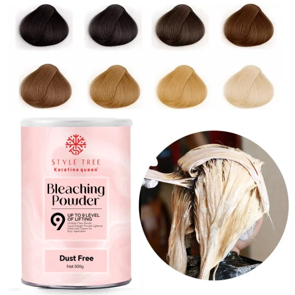 Professional Salon Permanent Fading Cream Color Dye Bulk Bleaching Powder Manufacturer - Image 2