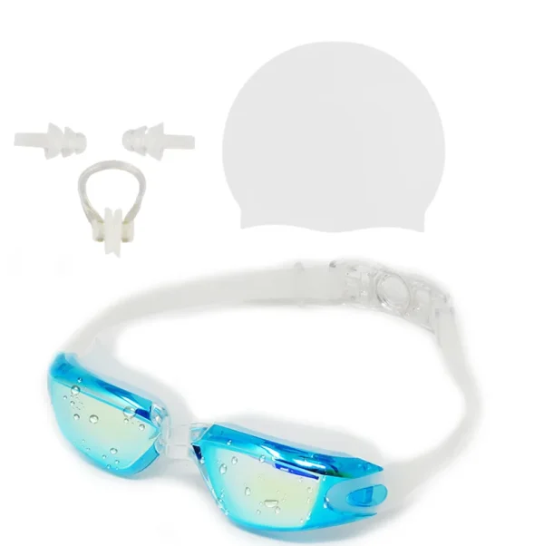 Unisex  Anti Fog High Quality Racing Water Sport Equipment Adult No Leaking With Case Adjustable Mirrored Swimming Goggles - Image 6