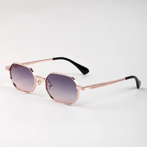 Lmamba 3502 Custom High Quality Metal TR Frames Sun Glasses Men 2025 Vintage Polygon Polarized Sunglasses Women - Image 4