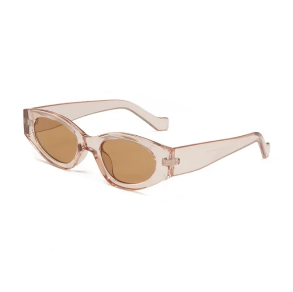 Vintage Small Cat Eye Women Sunglasses Men New Fashion Personality Green Punk Sun Glasses Female Oval UV400 Eyewear - Image 4