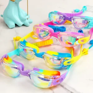 2025 China YIWU Wholesale Affordable High Quality Eco Swim Training Goggles for Children Kids