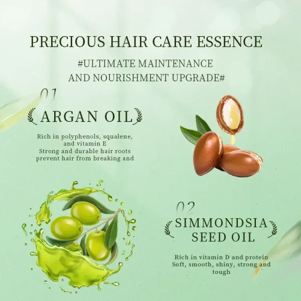 EUNOMIA Brand Infinite Smooth Botox Hair Care Set Biotin Keratin Shampoo and Conditioner Rosemary for Hair Straight - Image 3