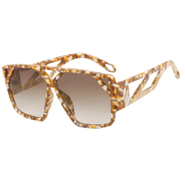 Fashion Female Square Sunglasses for Women Oversized Fashion Shades Trend Design Sun Glasses UV400 Eyewear Wholesale - Image 5