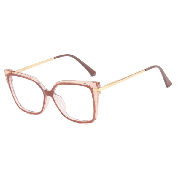 LMA 95811 Women Optical Spectacles Eyeglass INS Latest Model Computer Fashion Blue Light Blocking TR90 Glasses Frame 2024 - Image 5