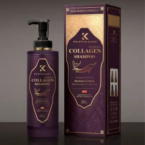 OEM Natural Collagen Hair Care Set Enriched With Argan Oil Protein Shampoo for Dry Hair
