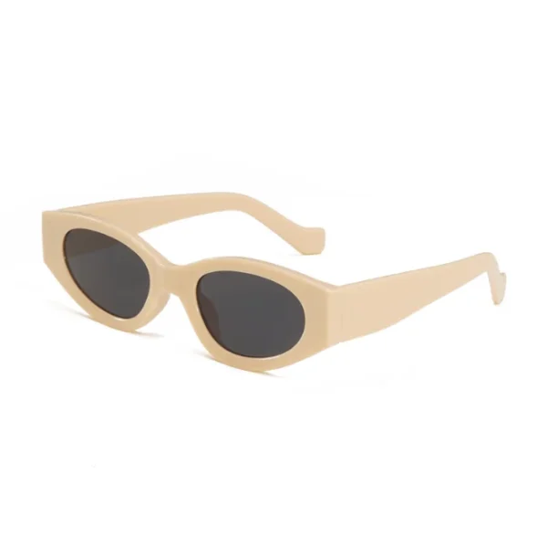 Vintage Small Cat Eye Women Sunglasses Men New Fashion Personality Green Punk Sun Glasses Female Oval UV400 Eyewear - Image 3