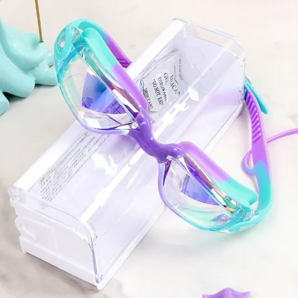 2025 China YIWU Wholesale Affordable High Quality Eco Swim Training Goggles for Children Kids - Image 2