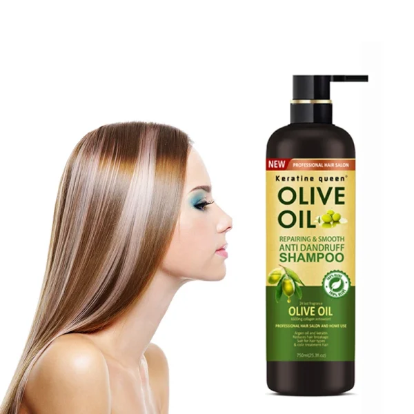 Wholesale Hair Care Products Herbal Oil-control Natural Organic Olive Oil Hair Shampoo Own Brand - Image 2