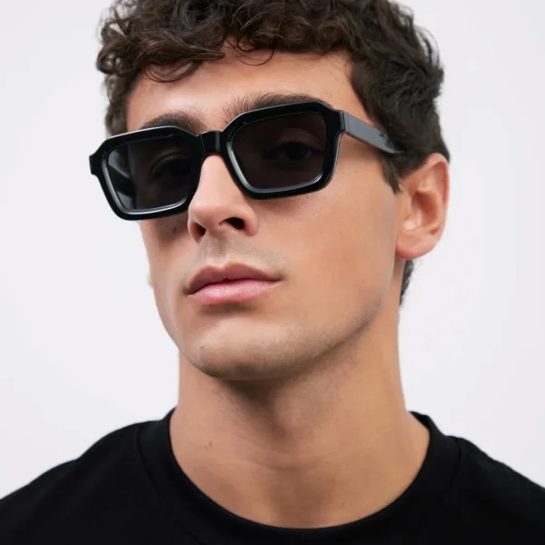 LMA 3412 New Arrival Brand Square Trendy Custom Logo Eyewear UV400 Orange Polarized Men Women Antiscratch Coating Sunglasses - Image 4