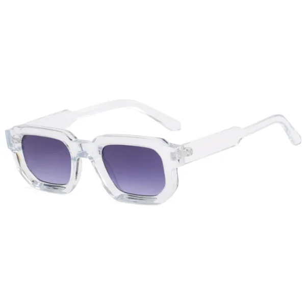 2024 Custom Logo Sun Glasses for Women Thick Frame Sunglasses Black Frames Glasses Square Shades for Men - Image 5