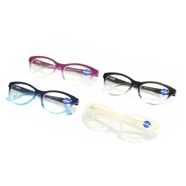 2136-2 Hot Selling Anti Blue Light Trendy Designer Optics Trimming HD Men Women Wholesale Reading Glasses Frame - Image 6