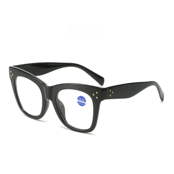 2327 New Large Frame Fashionable Anti-Blue Light Men's Retro Round Presbyopic Reading Glasses Wholesale Women Custom - Image 3