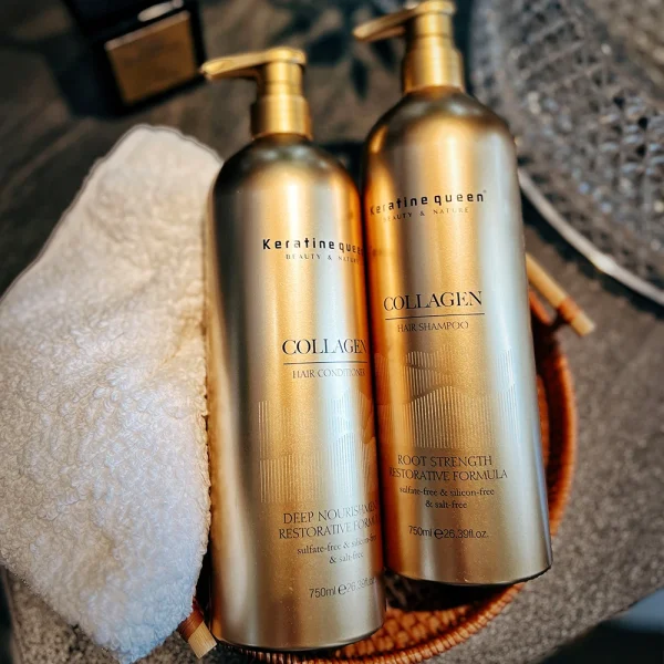 750ml Sulfate Free Deep Nourishment Restorative Formula Hair Shampoo and Conditioner for Salon Professional