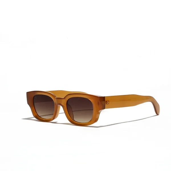 Lmamba 95392 Vintage High Quality Square Sun Glasses 2025 Retro Brand Designer Green Brown Sunglasses Men Women - Image 4