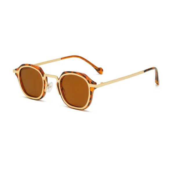 Retro Small Square Punk Sunglasses Men 2025 Vintage Sun Glasses for Women Metal Frame Eyewear UV400 - Image 4