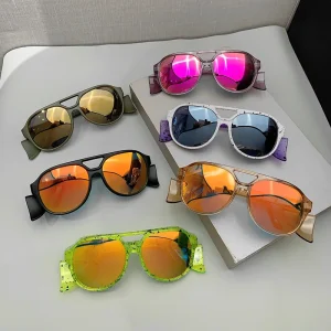 Lmamba 2590 Z87 Safety Sunglasses Custom Logo Retro Outdoor Men Women UV400 Fashion Sports Polarized Sun Glasses 2025