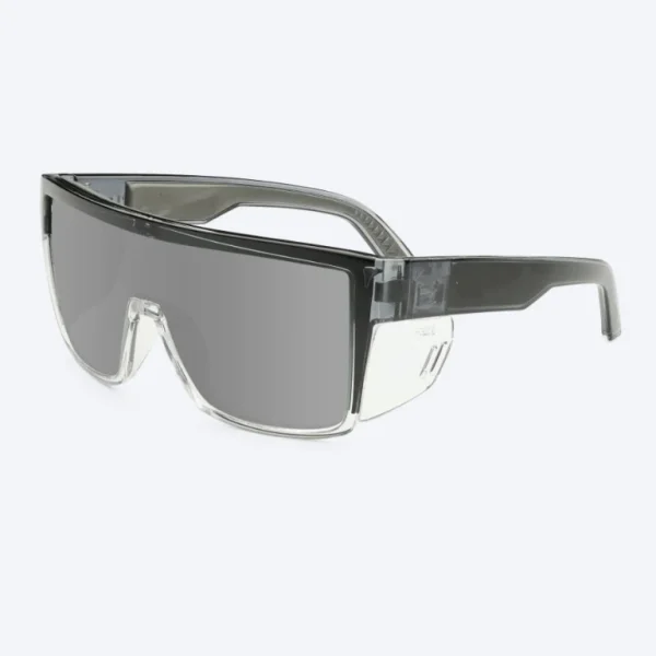 Lmamba Custom Luxury Brand Designer Z87 Safety Sunglasses Wholesale Oversized Shield Mirror Sunglasses Men Women - Image 4