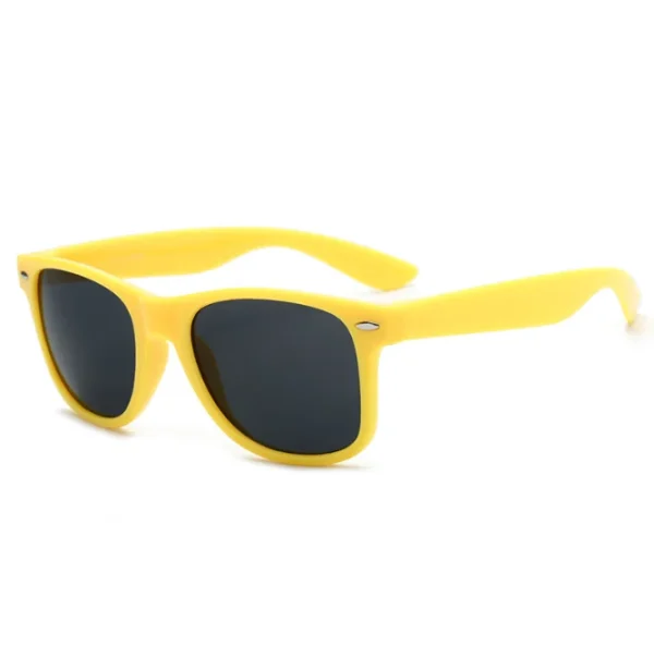 2023 Wholesale Custom logo Promotional Recycled Plastic square Lentes De Sol Women Men Black Shades Lentes Sol - Image 5