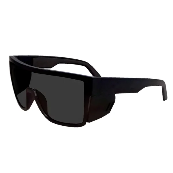 Lmamba Custom Luxury Brand Designer Z87 Safety Sunglasses Wholesale Oversized Shield Mirror Sunglasses Men Women - Image 5