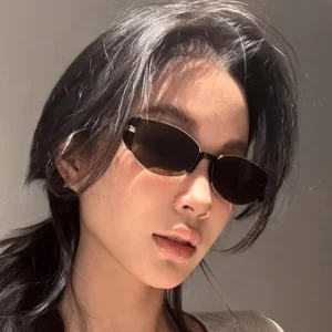 Oval Frame Sunglasses for Women and Men Retro Design Outdoor Sun Glasses Trendy Candy Color Eyewear
