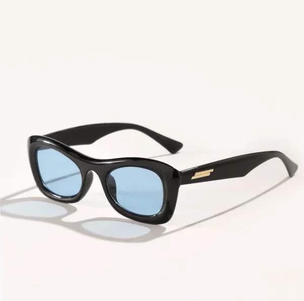 Square Cateyes Sunglasses for Women Men Retro Clout Sun Glasses Funky Shades Custom Logo Eyewear