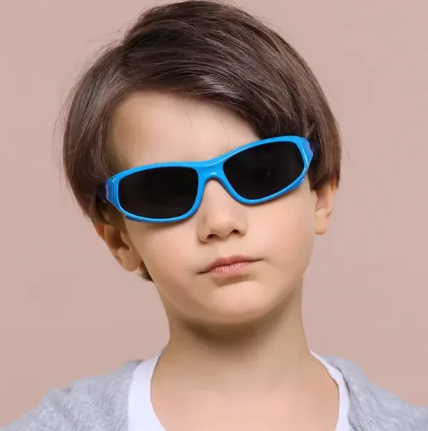 Polarized Sport Sunglasses Kids Sport Glasses Silicone Flexible Frames Children TAC Lenses for Boys Girls Age 3-10 Years - Image 2