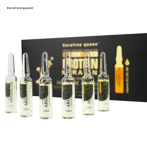 Vegan Hair Vitamin Ampoules Nourishing Hair Serum Oil for Dry and Damaged Hair