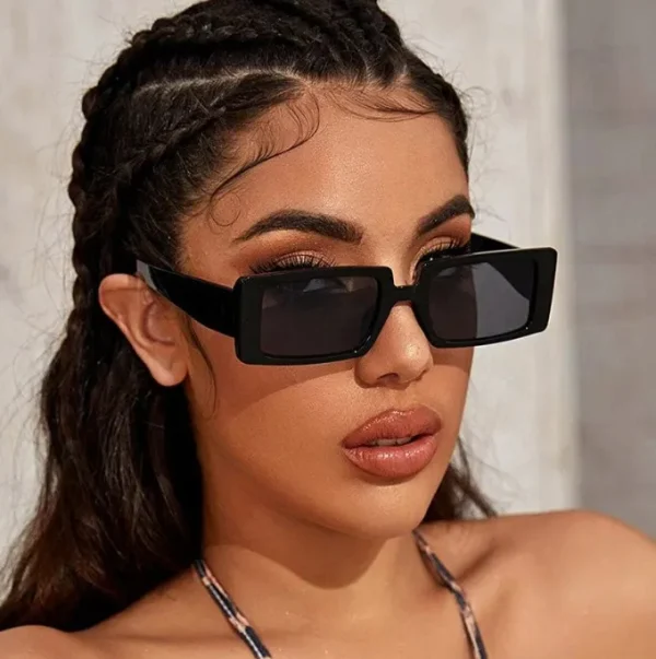 Sunglasses Fashion Shades New  Trend Custom logo Ladies square 2025 Summer Hot pink Sunglasses