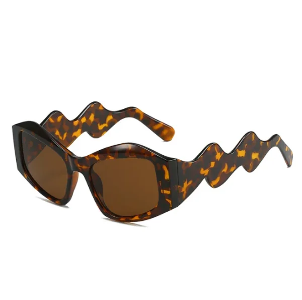Men and Women Outdoor Vacation Sunglasses Fashion Irregular Frame Sun Glasses Beach Party Decoration Eyewear - Image 5