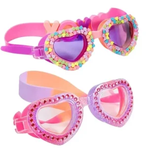Kids Love Candy Swimming Goggles Professional Waterproof S Anti-Fog UV Protection Swim Goggles Eye Protection